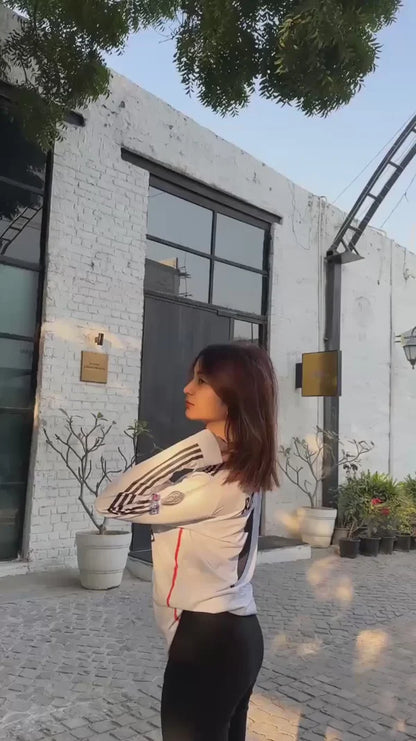 C.Ronaldo Real Madrid 2013-14 Full Sleeve Jersey | White