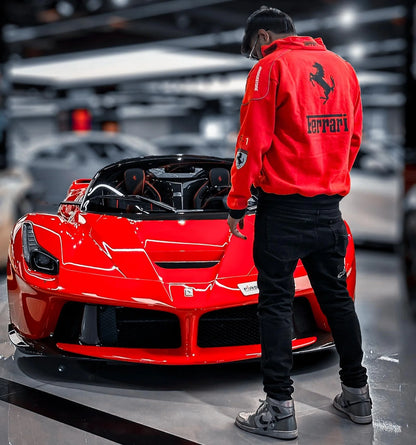 Red Ferrari Scuderia Race Jacket