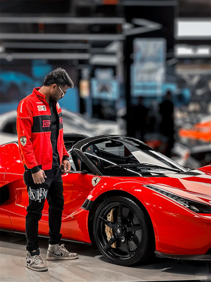 Red Ferrari Scuderia Race Jacket