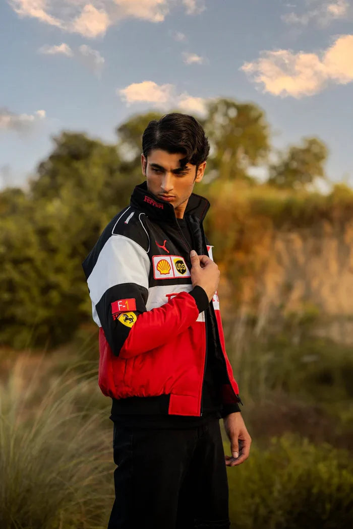 Tri-color Ferrari Jacket
