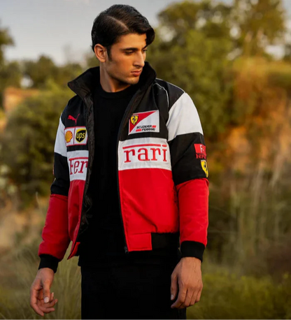 Tri-color Ferrari Jacket