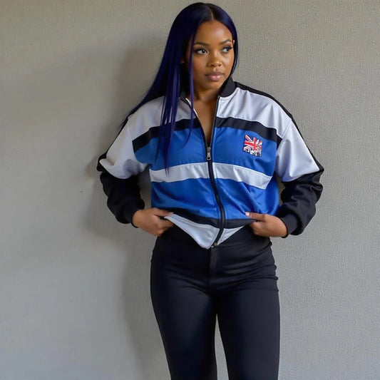 Black AIR Jacket & Blue