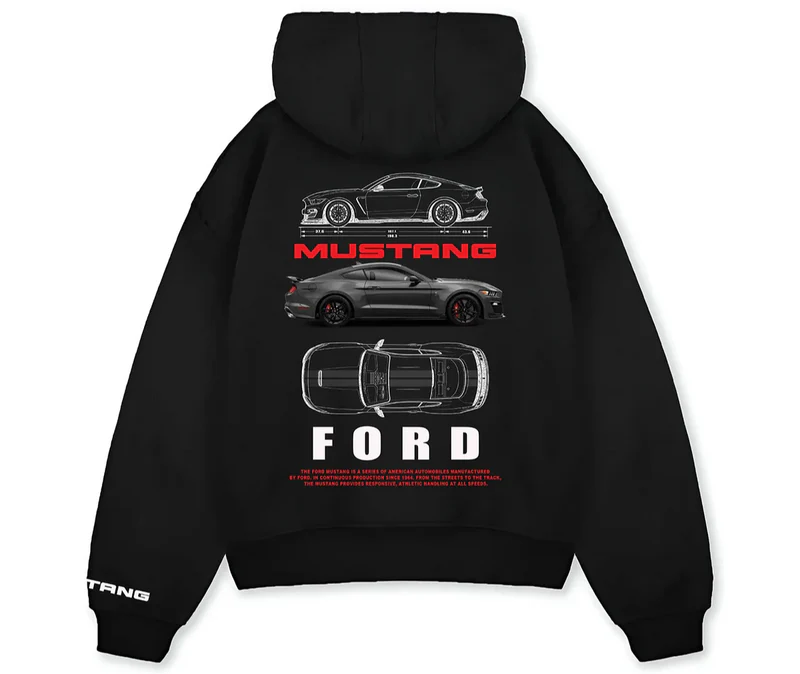 Baggy Mustang Hoodie
